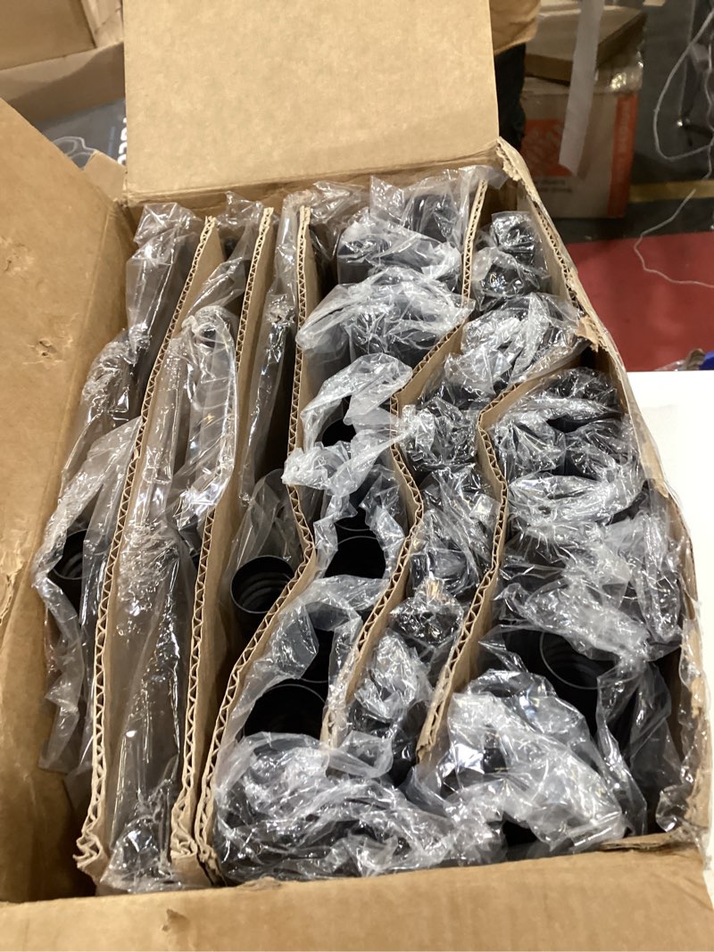 Condition photo showing New/Like New for 6 Pack 9FT String Light Poles for Outdoor,Metal Lights Hanging Pole Outside with Fork,Light Stand for Patio, Pergola, Garden, Backyard, Yard, Camping Party