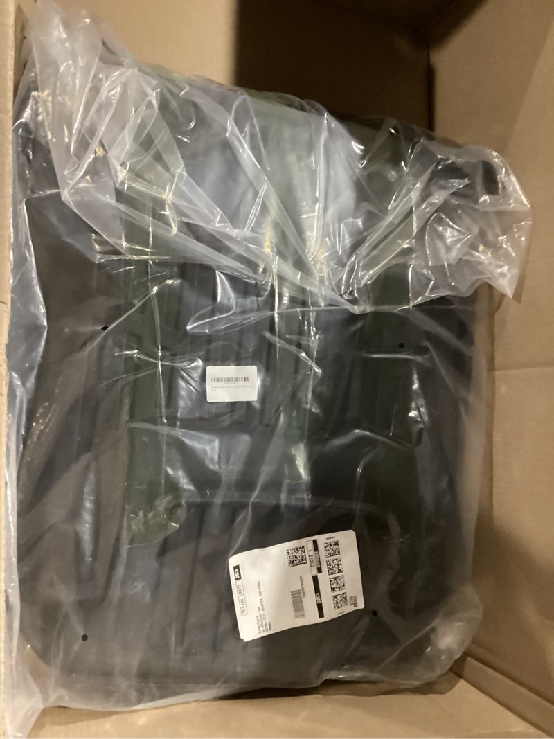 Condition photo showing New/Like New for floor mats custom fit for ford f150/f-150 2025 2015-2024 supercrew cab (includes 22-24 lightning models) all weather tpe rubber floor liners anti-slip full set for ford f-150 2025 accessories for 2015-2025 ford f150 floor mats