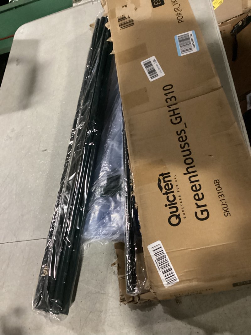 Condition photo showing Good Condition for Quictent Mini Greenhouse, Portable Quick-Setup Small Tabletop Waterproof UV Protected PVC Cover Shelter for Outdoors/Indoors W/ Raised Base for Garden Plant Seed Starting, 71"x36"x36" Clear