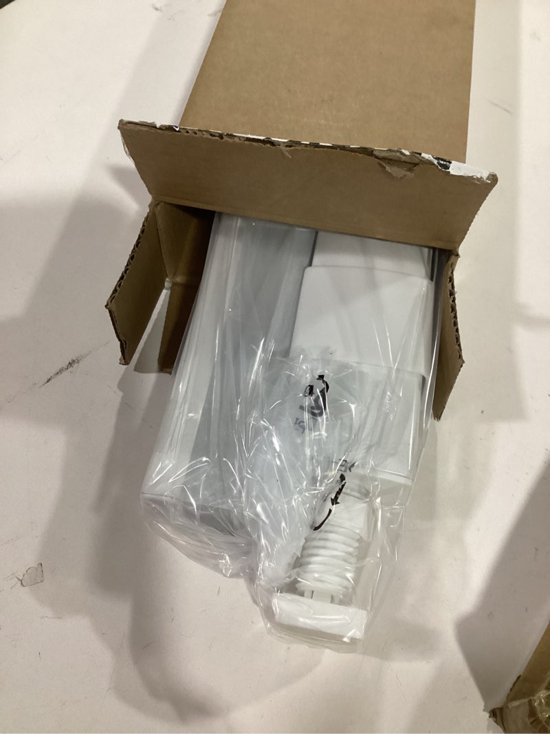 Condition photo showing Good Condition for LazBlinds No Tools No Drill Cordless Cellular Shades, Blackout Light Blocking Honeycomb Shades for Home, Thermal Insulation Blinds for Windows, 27" W x 36" H, White Blackout-white 27" W x 36" H