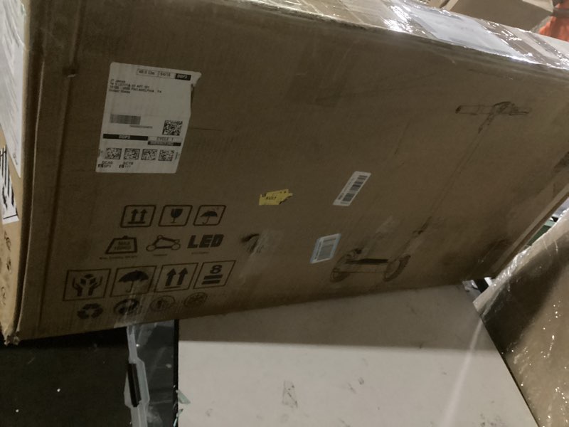 Condition photo showing New/Like New for electric scooter for adults, 250/350w motor, 18/37 miles long range & 15.5 mph top speed, 8.5"/10" inflatable foam tires, folding commuter escooter, ul-2272 certified 37 miles long range-rear suspension-10"-350w