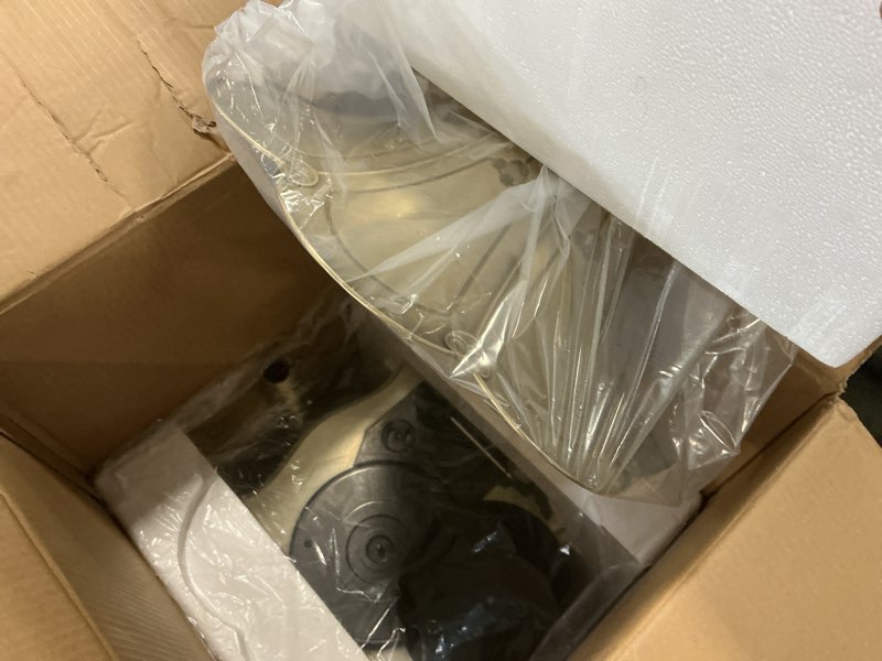 Condition photo showing New/Like New for Artisam Phonograph Vinyl Record Player with Built-in Speakers, Vintage Bluetooth Audio Turntable 3 Speed Record Player with FM Stereo Radio and USB Play for Home Decor and Music Entertainment (White)