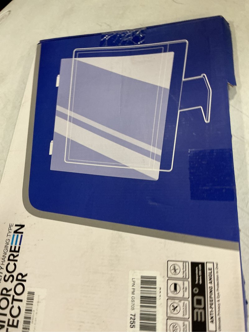 Condition photo showing New/Like New for magnetic 24 inch privacy screen for monitor 16:9 aspect ratio hanging removable privacy screen for computer monitor, anti glare blue light filter, eye protection 24'' privacy screen 16:9