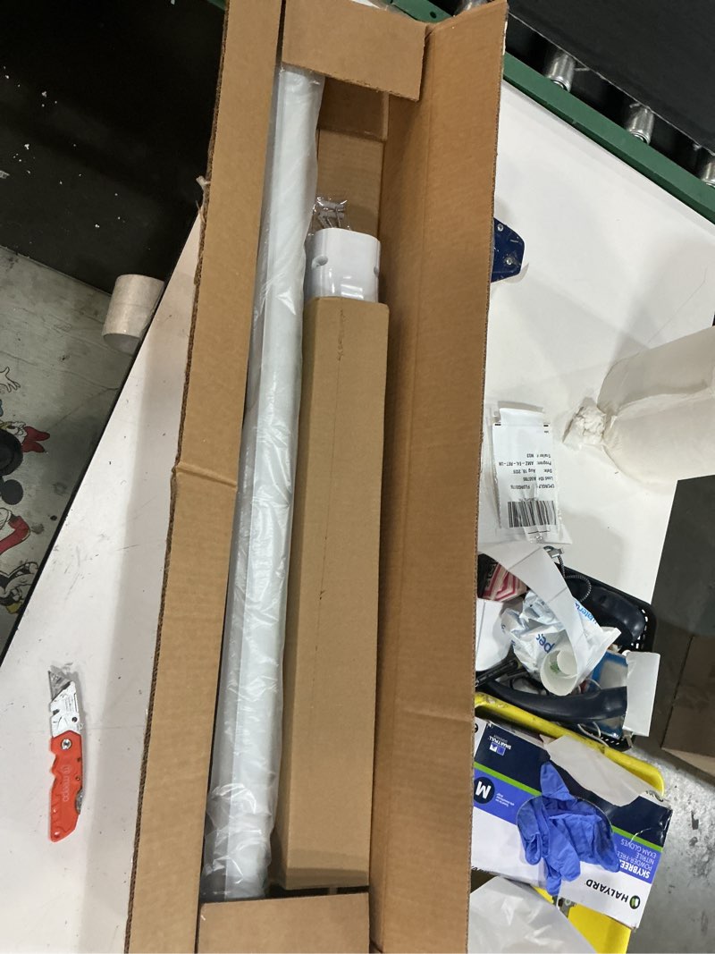 Condition photo showing New/Like New for ductlessaire - mini split line set cover kit - paintable mini split cover for air conditioner & mini split ac/heating system - durable protection - ideal for indoor & outdoor use (white, 3" x 7.5 ft) white 3 x 7.5 in