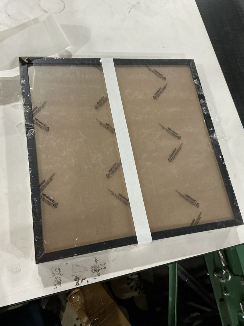 A PLUS MAX Square 16x16 Frame Set of 3, Black Engineered Wood Picture Frame for 16 x 16 Picture Post