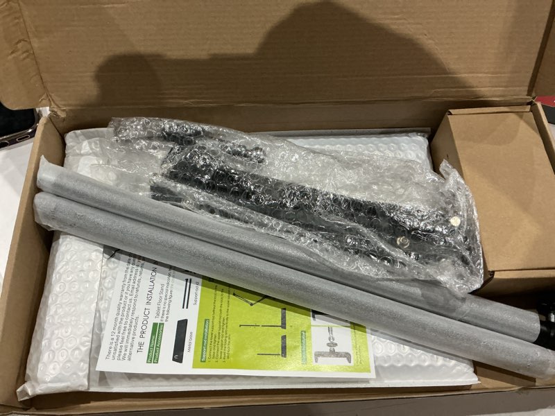 Condition photo showing Good Condition for (ed)tablet floor stand, adjustable universal 360-degree rotatable metal tablet holder, phone stand for ipad/iphonex/ipad pro or other 4.7~12.9 inch-screen devices (black)s