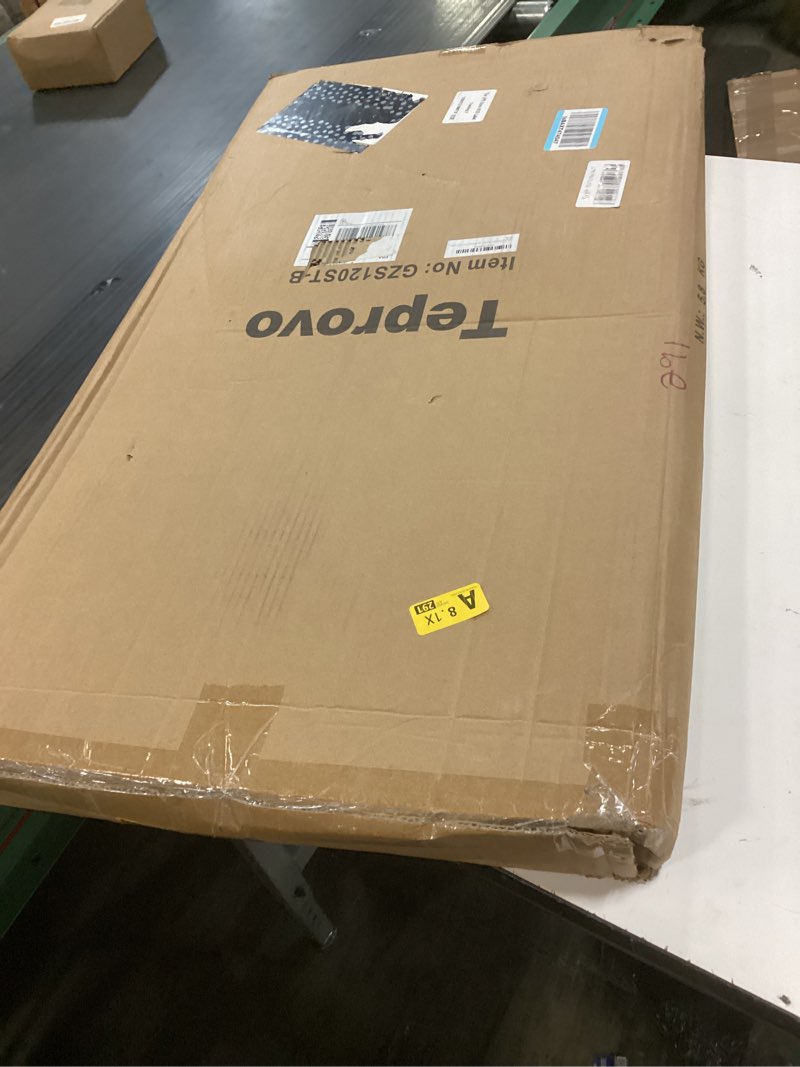 Condition photo showing New/Like New for folding hand truck dolly cart,340lb capacity portable aluminum dolly cart with telescoping handle and 7 inch rubber wheels for moving,shopping,travel,office use