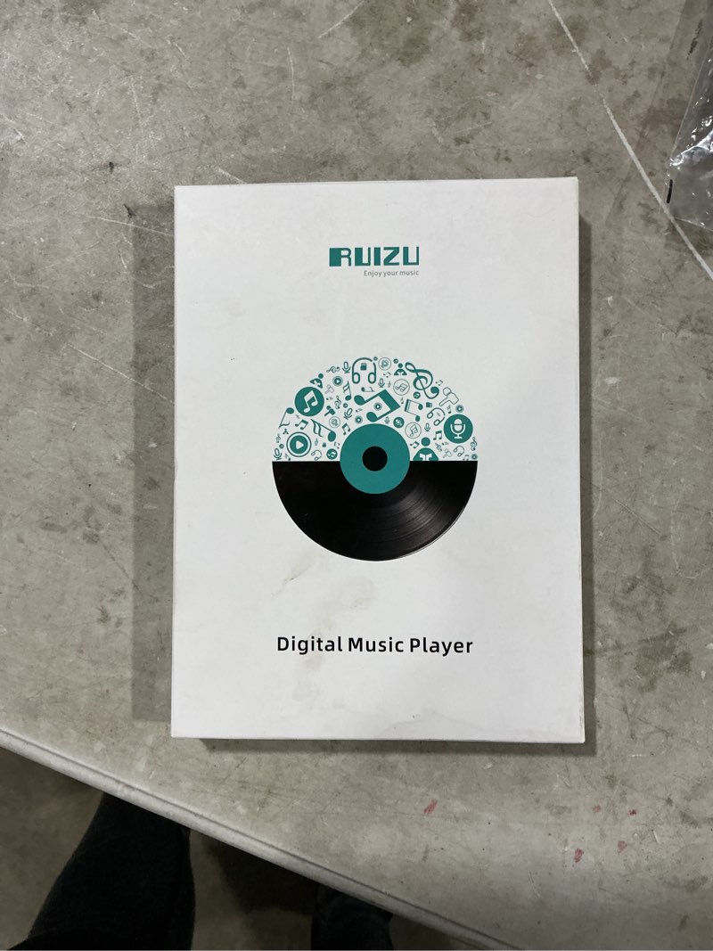 Condition photo showing As Is for RUIZU 64GB MP3 Player with Bluetooth 5.3, 1.8" Screen Portable Music Player, FM Radio, Voice Recording, EBook, Shuffle Single Loop, 80H Digital Audio Video Playback, Lightweight, Support 128GB TF Card Pink 64GB
