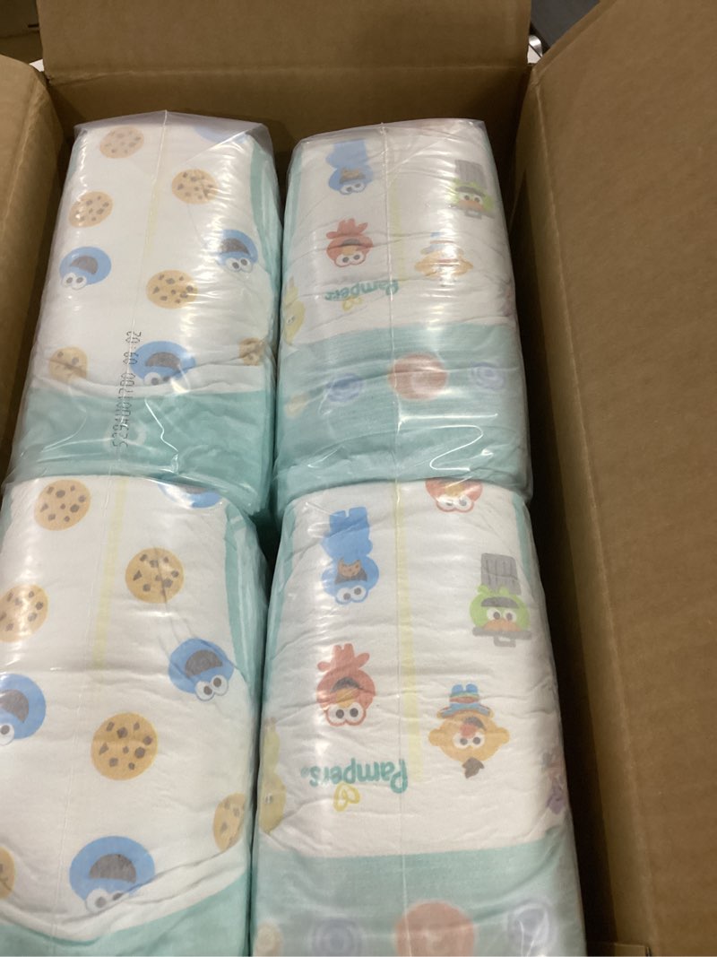 Condition photo showing New/Like New for Pampers Diapers - Baby Dry - Size 3, 104 Count, Absorbent Disposable Infant Diaper (Packaging May Vary) Size 3 104