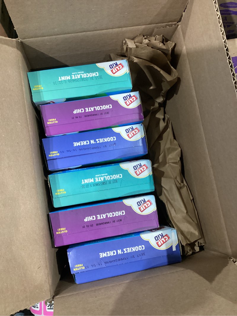 Condition photo showing Good Condition for CLIFF Kid Zbar Protein Chocolate Bars & Zbar Chocolate Brownie and Chocolate Chip Variety Pack - 30 Count 1.27 oz. and 36 Count 1.27 oz. Bars