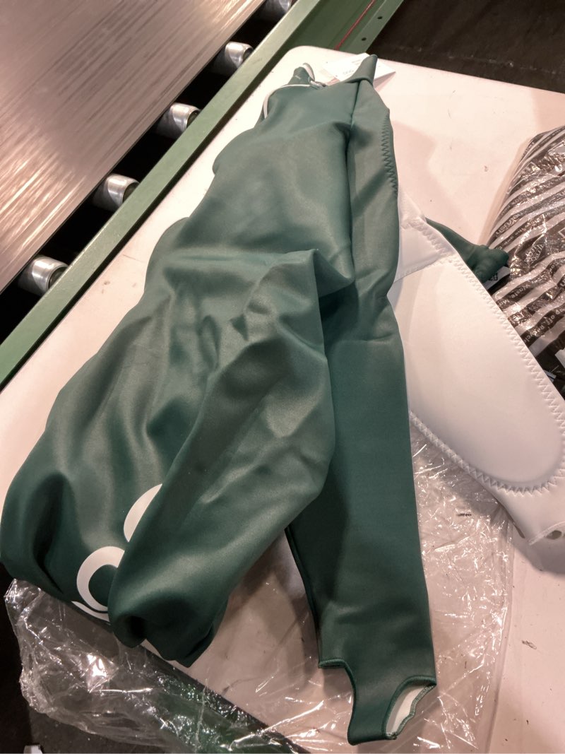 Condition photo showing New/Like New for guma narciarska poc skin gs jr color green & white size xl 