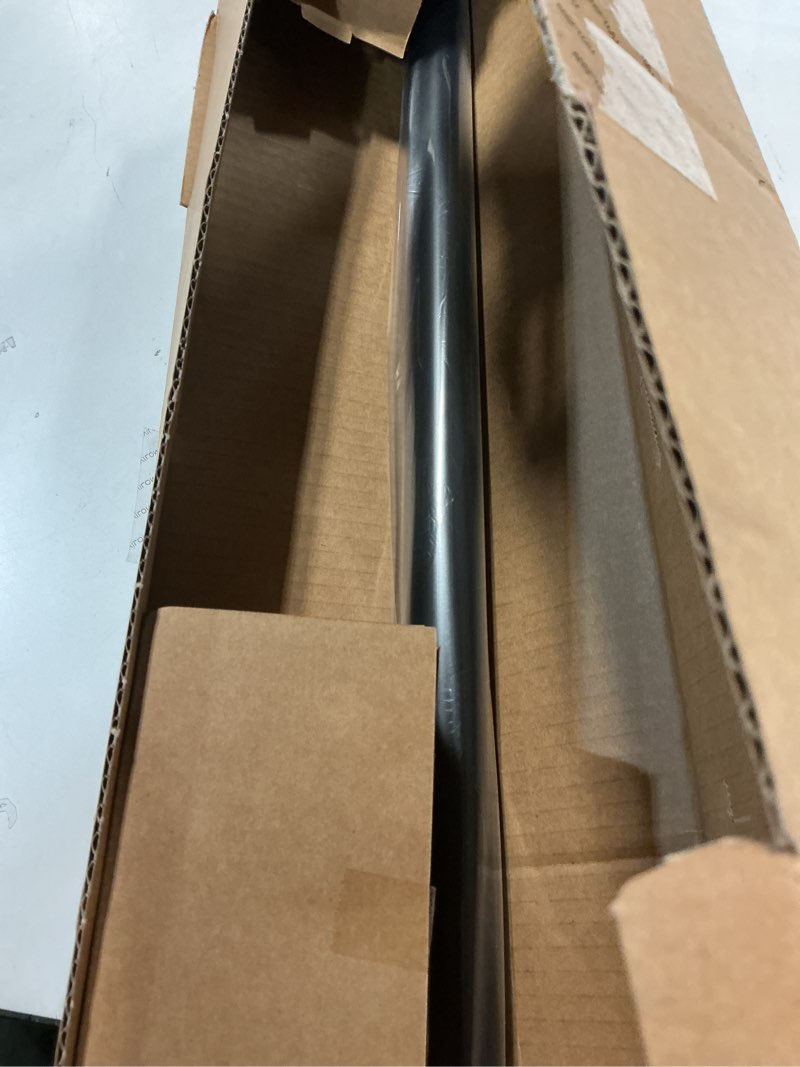 Condition photo showing Good Condition for Ivilon Drapery Treatment Window Curtain Rod - Square Design 1 1/8 Rod. 48 to 86 Inch. Black 48 to 86 in.