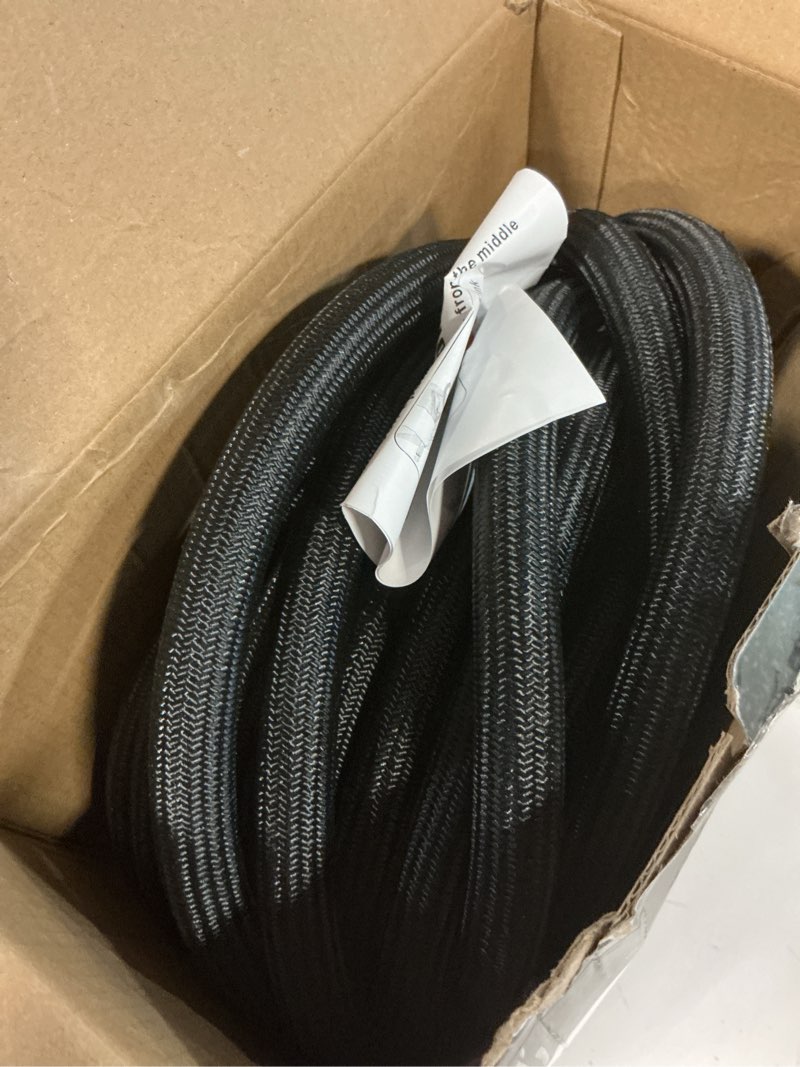 Condition photo showing Good Condition for relxitl garden hose, flexible water hose, ultra lightweight non-expanding hose with 10 function sprayer, leak proof, pressure resistant for yard, outdoor (black, 50ft) 50ft black