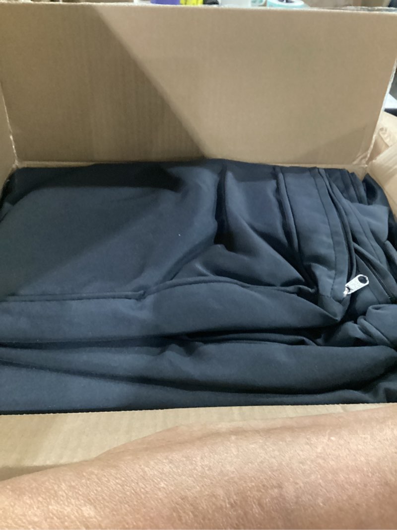 Condition photo showing Good Condition for 14pcs outdoor cushion covers replacement washable w/zipper for 6-seaters sofa patio slipcovers set seat and back covers only-25x25x3.15inch dark gray 25x25x3.15inch