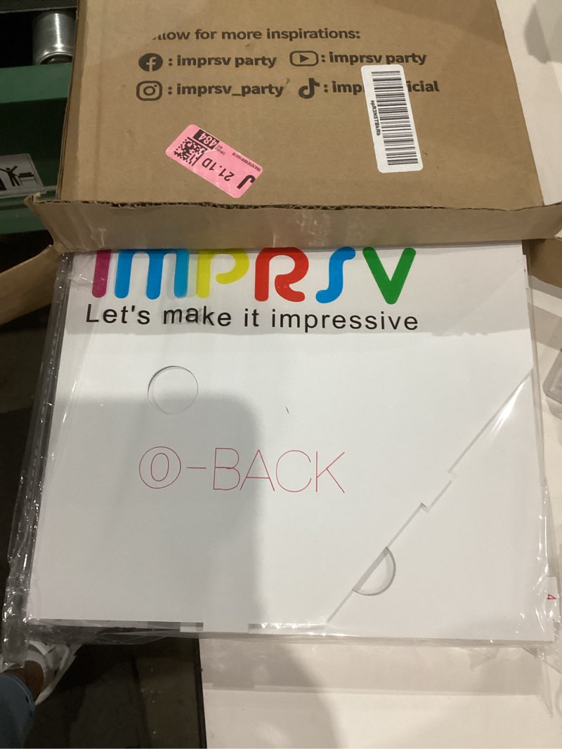 Condition photo showing Good Condition for imprsv 3ft light up numbers, marquee numbers 0 for birthday and anniversary party decorations, large light up 0, pre-cut foam board kit number 0 3ft