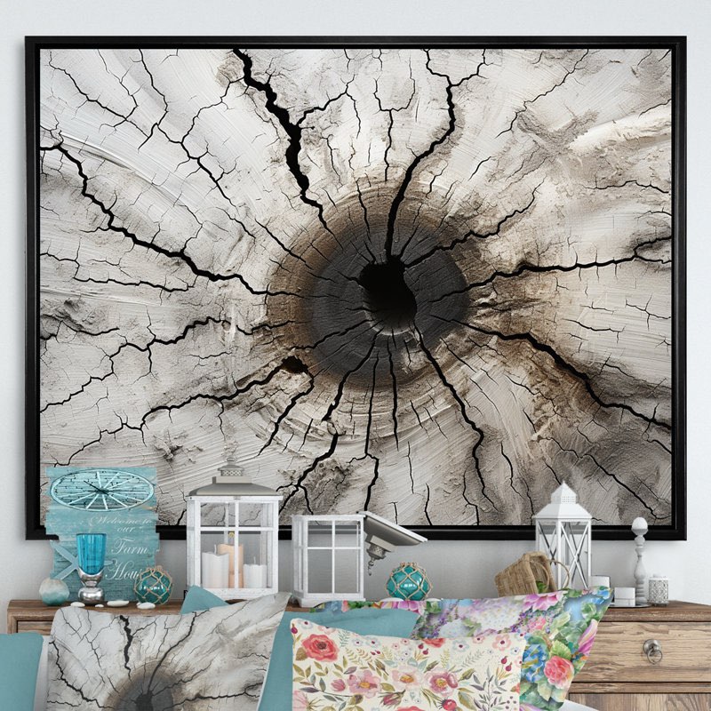 Tree Gut Stump Beauty On Canvas Print 4300056083