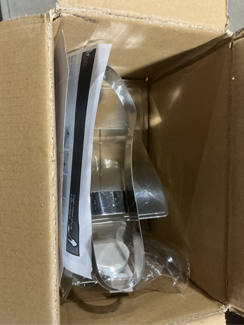 Condition photo showing As Is for sakolla high heel shoe chocolate molds, 3d shoe candy molds large thick soled stiletto molds with 4 clips cake decoration for wedding birthday party baking pastry tool