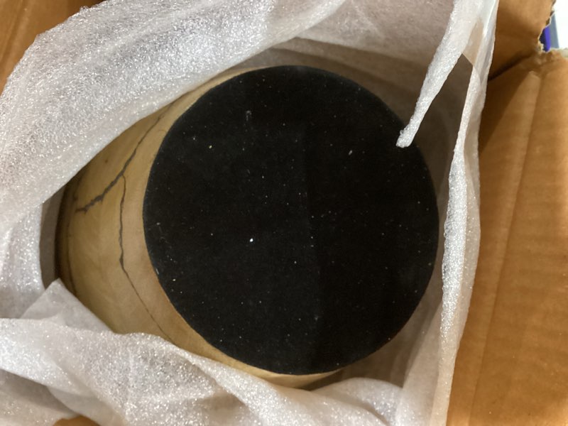 Condition photo showing New/Like New for Cremation Urn for Human Ashes Adult Male or Female, Wooden Urn, Hand Carved Memorial, Large Adult Urn, Burial Urn, Wood Turned Casket for Men Women, Funeral Urn for Ashes (Medium 120 Cu/in)