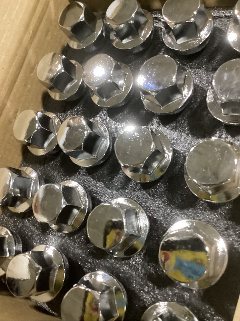 Condition photo showing New/Like New for wheel lug bolt m12x1.25 wheel studs compatible with jeep dodge chrysler ram cherokee vehicle 200 2015-2017 renegade 2014-2022 dart 2013-2016 compass 2018-2022 replace# 6509933aa, 611-005 (20pcs)