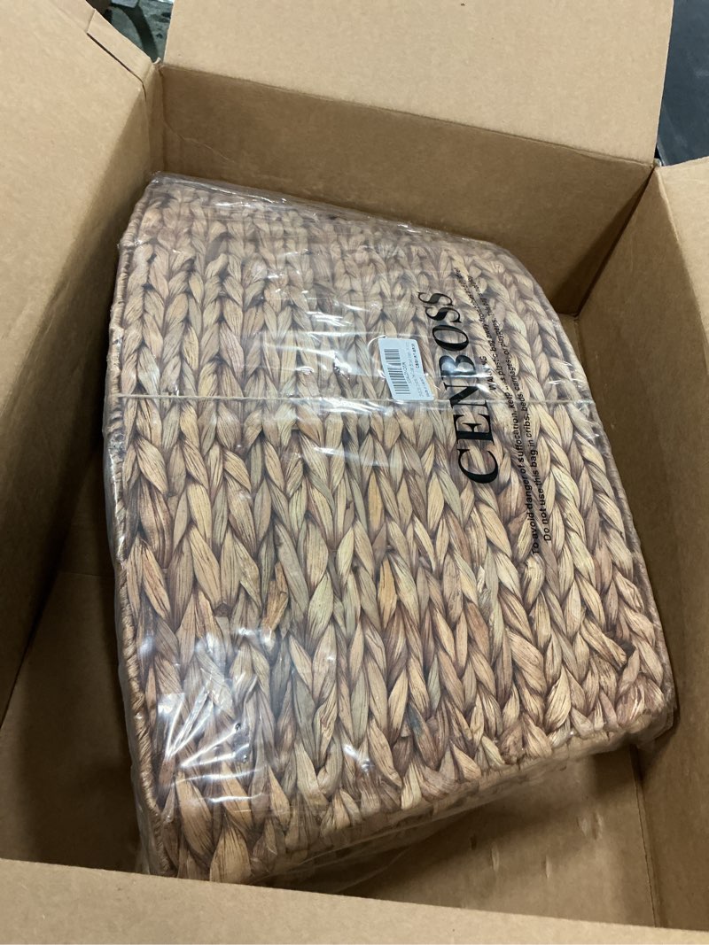 Condition photo showing Good Condition for CENBOSS Rattan Christmas Tree Collar, Wicker Tree Skirt & Stand Base Cover (Brown Wash, 36 inch) Brown Wash 36 inch