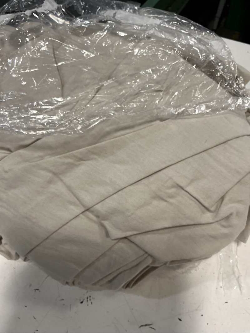 Condition photo showing Good Condition for sonoro kate 100% french pure linen sheets, breathable and durable linen king size sheets, anti-tear linen bed sheets, machine washable, 16 inch deep pocket - 4 piece (natural linen, king) natural linen king(16"deep)