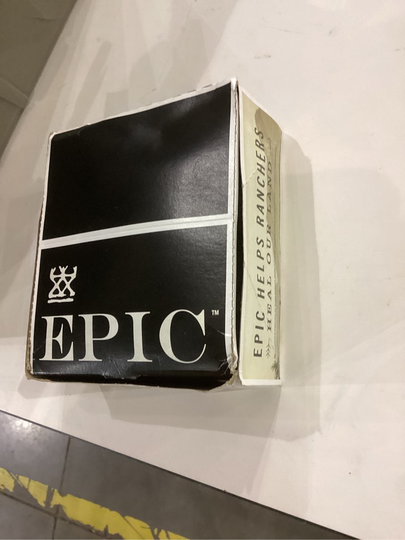 Condition photo showing New/Like New for EPIC Bars, Venison Sea Salt and Pepper Bar, Keto Friendly, Whole30 Approved, Gluten Free, 12 Count, 15.6 oz Venison Sea Salt Pepper 12 Count (Pack of 1)