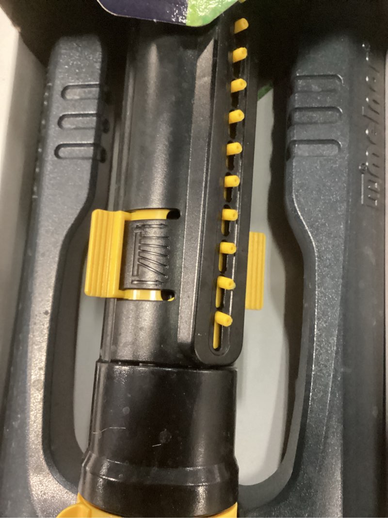 Condition photo showing Good Condition for melnor duratek 4500-sq ft oscillating sled lawn sprinkler