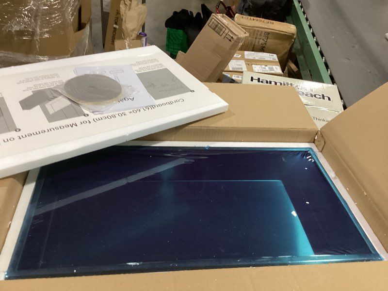 Condition photo showing New/Like New for Shower Niche, Black 24" x 12" No Tile Needed Recessed Niche, SUS304 Stainless Steel Bathroom Niche, Recessed Shower Shelf Insert Wall Niche for Bathroom Soap Shampoo Storage Black 24'' x 12'' x 4''