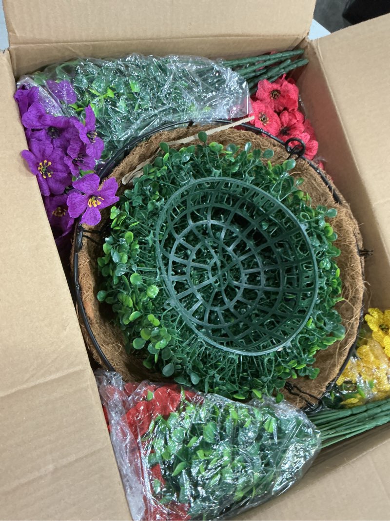 Condition photo showing Good Condition for 360 feet 48 pack fake greenery hanging garland, ivy leaf plants, vine leaves, fake flowers foliage for bedroom garden wall decor 01-epipremnum aureum-48 pcs