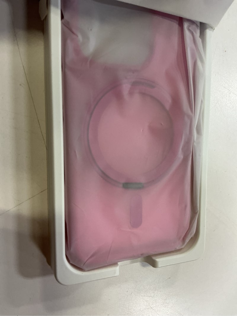 Condition photo showing New/Like New for for iPhone 13 Pro Case 6.1 Inches 360°Rotatable Magnetic Ring Invisible Stand,[Compatible with Mag-Safe] Military Shockproof Frosted Translucent Case,Hot Pink Hot Pink iPhone 13 Pro