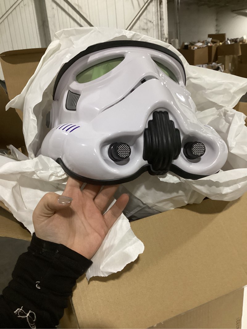 Condition photo showing Good Condition for STAR WARS The Black Series Imperial Stormtrooper Premium Electronic Helmet, Rogue One: A Story Adult Roleplay Item, Ages 14 and Up