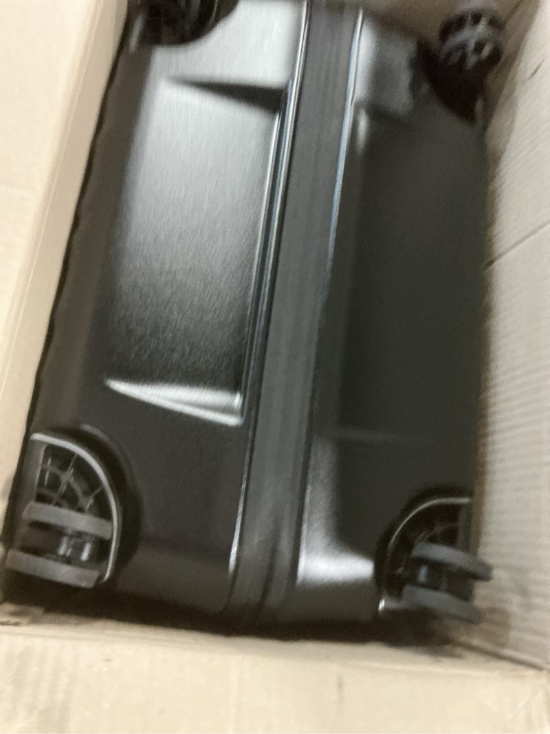 Condition photo showing Good Condition for Samsonite UpLIFT X-Large Checked Hardside Luggage with Spinner Wheels - Airline-Approved, TSA Lock, Adjustable Handle System - Polycarbonate Hard Suitcase for Ultra Lightweight Travel - Phantom Black X-Large Checked Phantom Black
