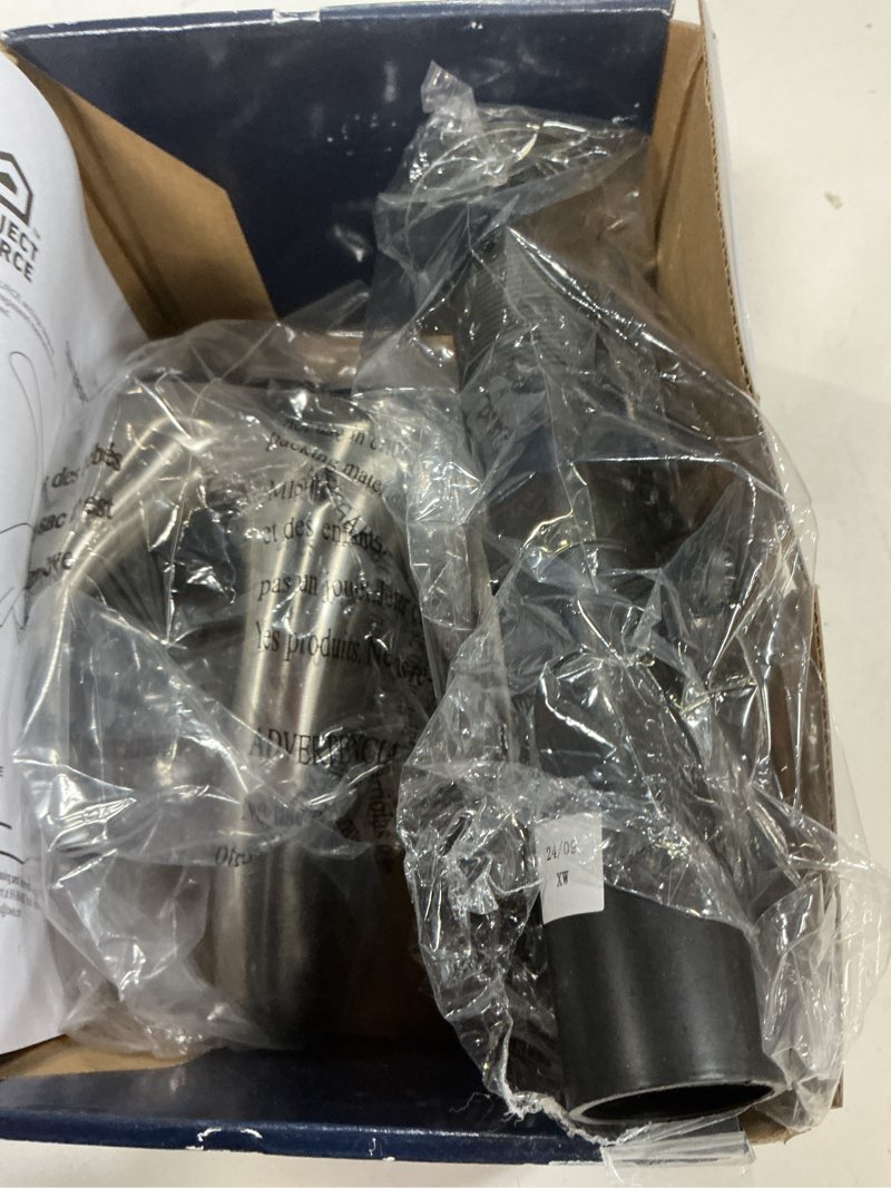 Condition photo showing Good Condition for project source dover brushed nickel 2-handle 4-in centerset watersense bathroom sink faucet with drain