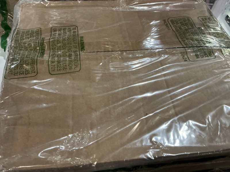 Condition photo showing New/Like New for Hearth & Harbor Wrapping Paper Storage Container with Ribbon Dispenser and Interior Pockets - Large Christmas Storage Containers with Wheels, Fits 30 Rolls of 40" Length, Red Red Extra Large