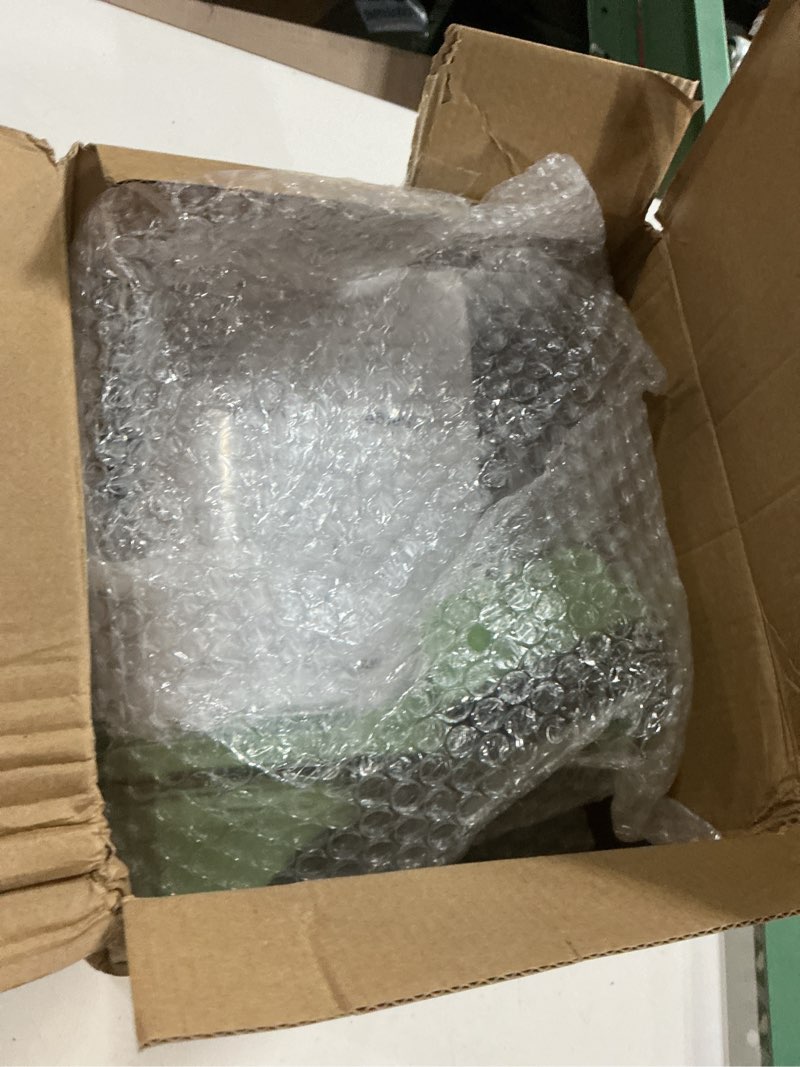 Condition photo showing New/Like New for 3 pieces cereal containers storage, 51fl.oz/1.5l compact crystal clear dry food storage containers with pouring spout measuring cup for rice nuts beans pet food snacks candies, 3pcs s:3pcs(blue+white+green)