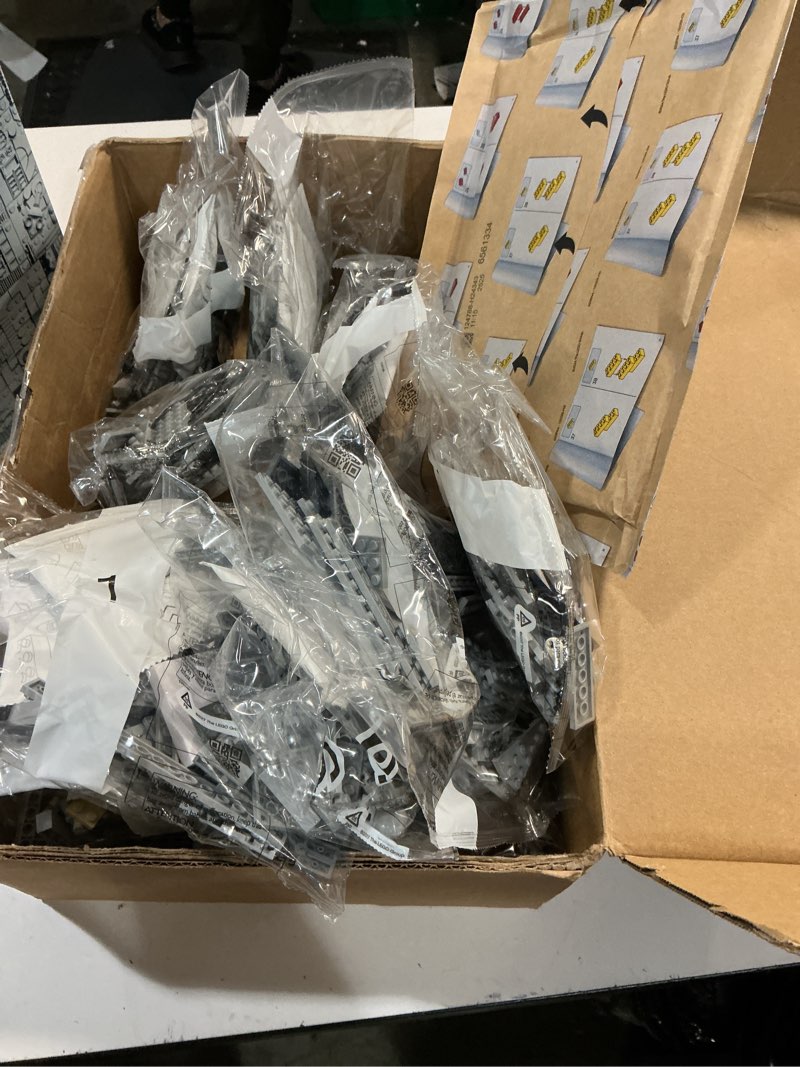 Condition photo showing New/Like New for lego star wars imperial star destroyer building toys set - build & display for boys & girls, ages 10+ - gift for birthdays - star wars darth vader & 6 minifigure toys - 75394
