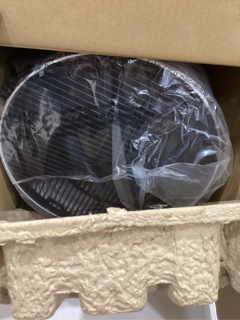 Condition photo showing Good Condition for shark air purifier for home large room, clean sense technology, hepa air filter, 1000 sq ft, kitchen, filters smoke, captures 99.98% of particles, pet dander, pollutants, dust, allergens, hp201 1000 sq. ft.