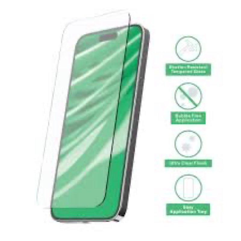iPhone 16e/14 Also fits iPhone 13/13 Pro Screen Protector