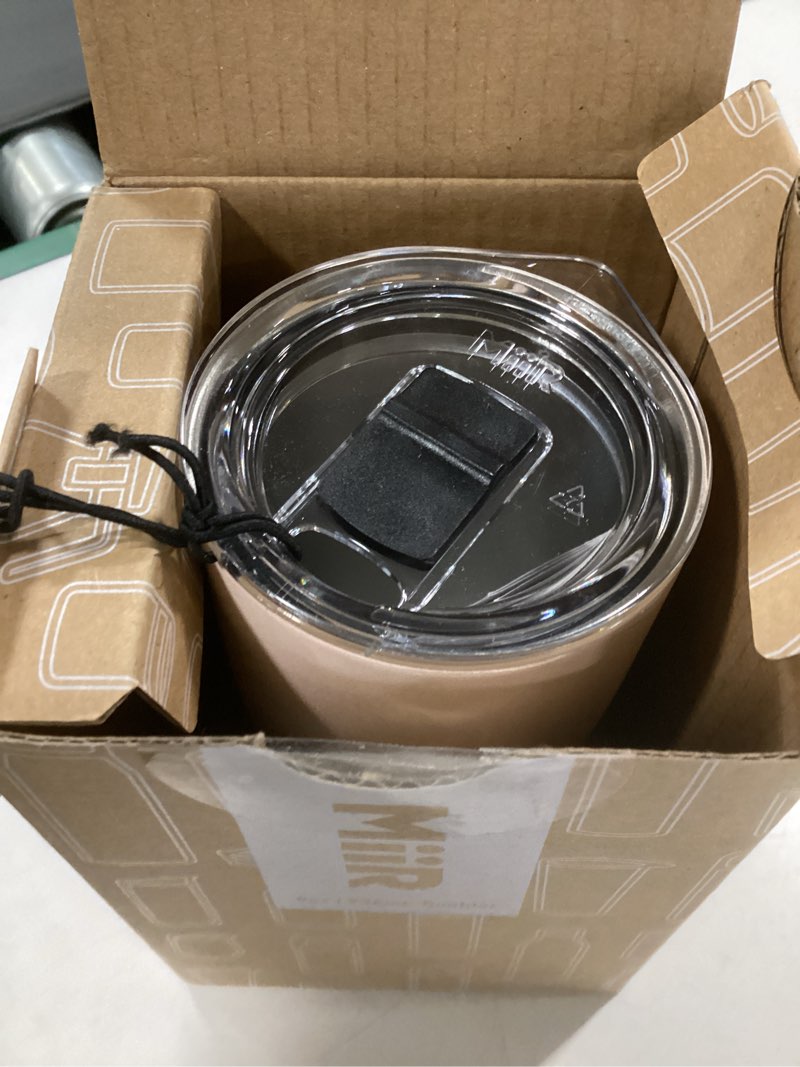 Condition photo showing New/Like New for MiiR, Tumbler, Vacuum Insulated, Stainless Steel with Slide Lid, Cup Holder Compatible & BPA Free, Thousand Hills, 8 Fluid Ounces