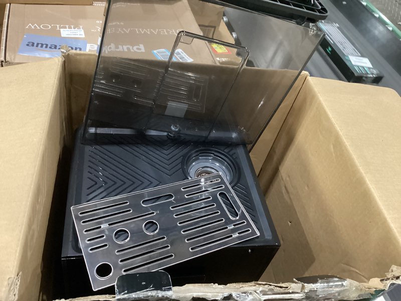 Condition photo showing Good Condition for espresso machine with grinder, 15 bar expresso coffee machines with milk frother steam wand, professional espresso maker with removable water tank, cappuccino & latte machine for home