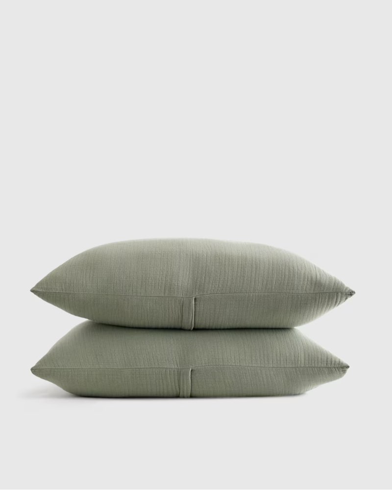 Organic Airy Gauze Sham Set(20in x 26in)