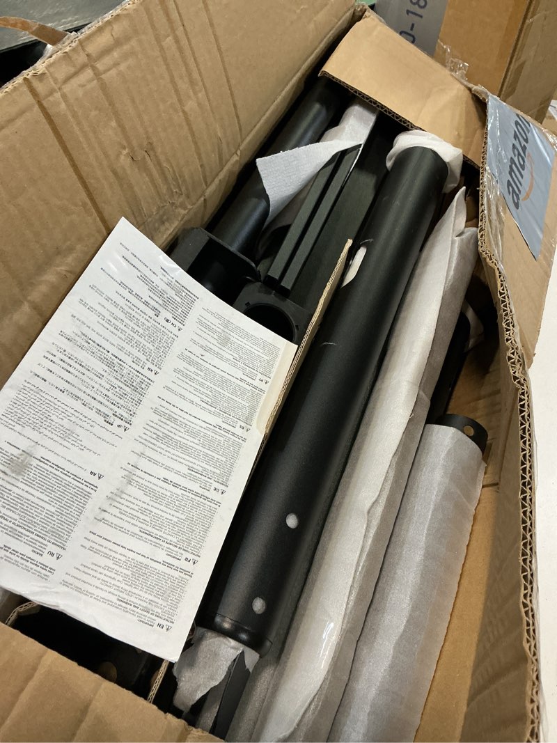 Condition photo showing Good Condition for Mount Plus CB-D600 2x1 Side by Side Dual Screen Menu Board Ceiling Mount for 37" to 60" TV | Adjustable Height Pole | Max Weight 88 Lbs Per Screen | VESA Patterns Up to 600x400 | Swivel 360 Degree