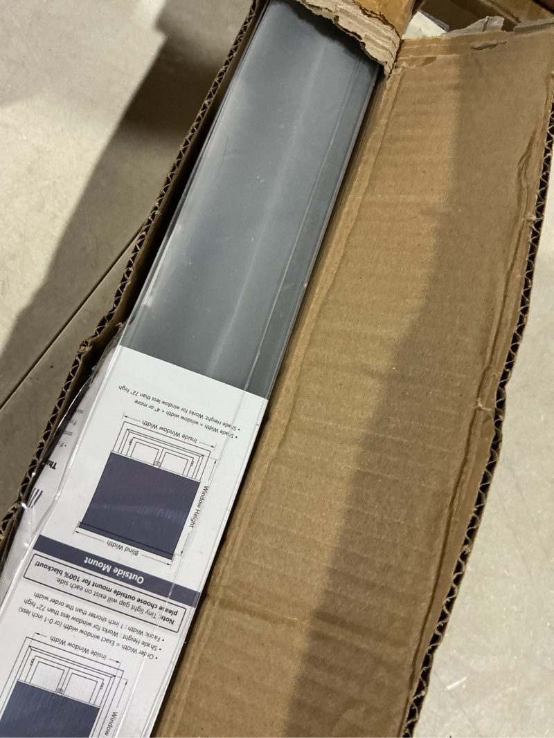 Condition photo showing Good Condition for ASKY Cordless Blackout Roller Shades (16\"W x 72'H Grey)