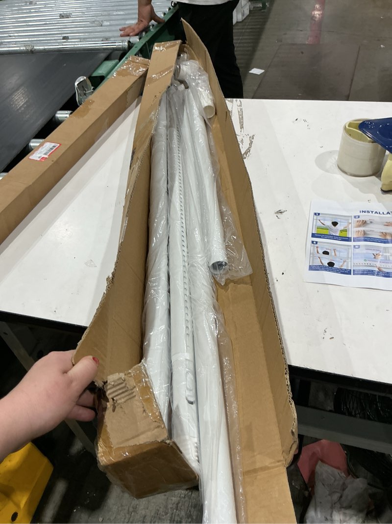 Condition photo showing As Is for 6 pcs sliding door security bar, sliding glass door security bar, window security bars, patio door security bar, sliding glass door lock, patio door lock, window lock, security bar for doors & windows