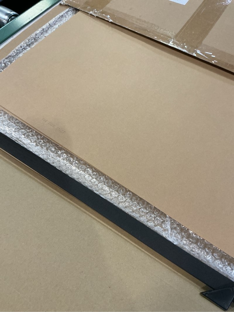 Condition photo showing Good Condition for (2 Pack) 20" x 24" Plexiglass Sheets 1mm Thick, Clear Acrylic Sheets Panel Cut to Size Plexiglass Acrylic Board, Cut with Engraver, Power Saw or Hand Tools, No Laser Cut. 20" x 24" (2 pack) 1mm Thick (0.04")