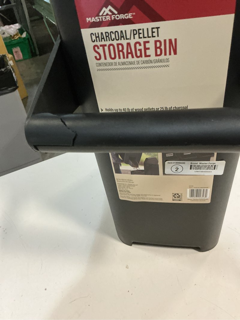 Condition photo showing As Is for master forge 1 count storage container