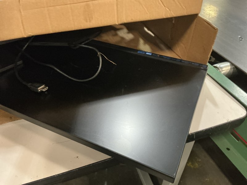 Condition photo showing As Is for lenovo legion 24-10 gaming monitor - 23.8" ips fhd display - 240hz - 0.5ms mprt - amd freesync premium - hdr10 - ergonomic ltps stand - hdmi 2.1 and displayport 1.4 - raven black