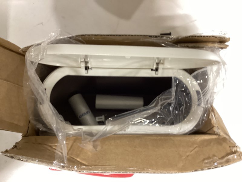 Condition photo showing Good Condition for subekyu mini trash can with lid,small desk trash can,countertop mini garbage cans,tiny waste basket,white,with 3 roll bags white 0.5 gal with lid