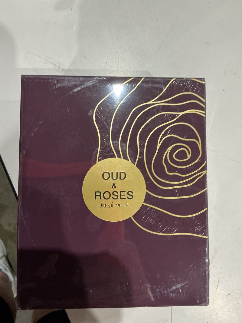 Condition photo showing Good Condition for ahmed oud & roses 60ml unisex oriental perfume for men and women a woody floral oriental fragrance with oudh (frankincense) and rose accords