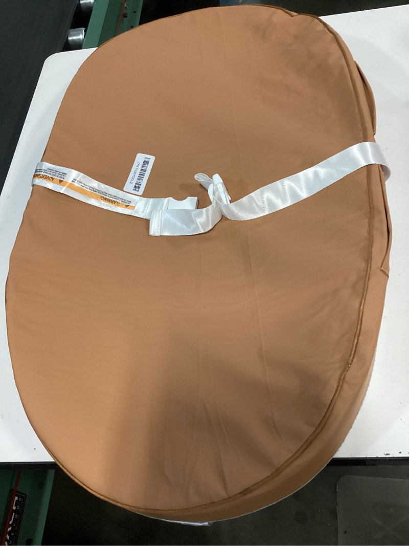 Condition photo showing As Is for JVEOO Baby Changing Pad, Waterproof Vegan Leather Wipeable Diaper Changing Pad with Safety Strap Non